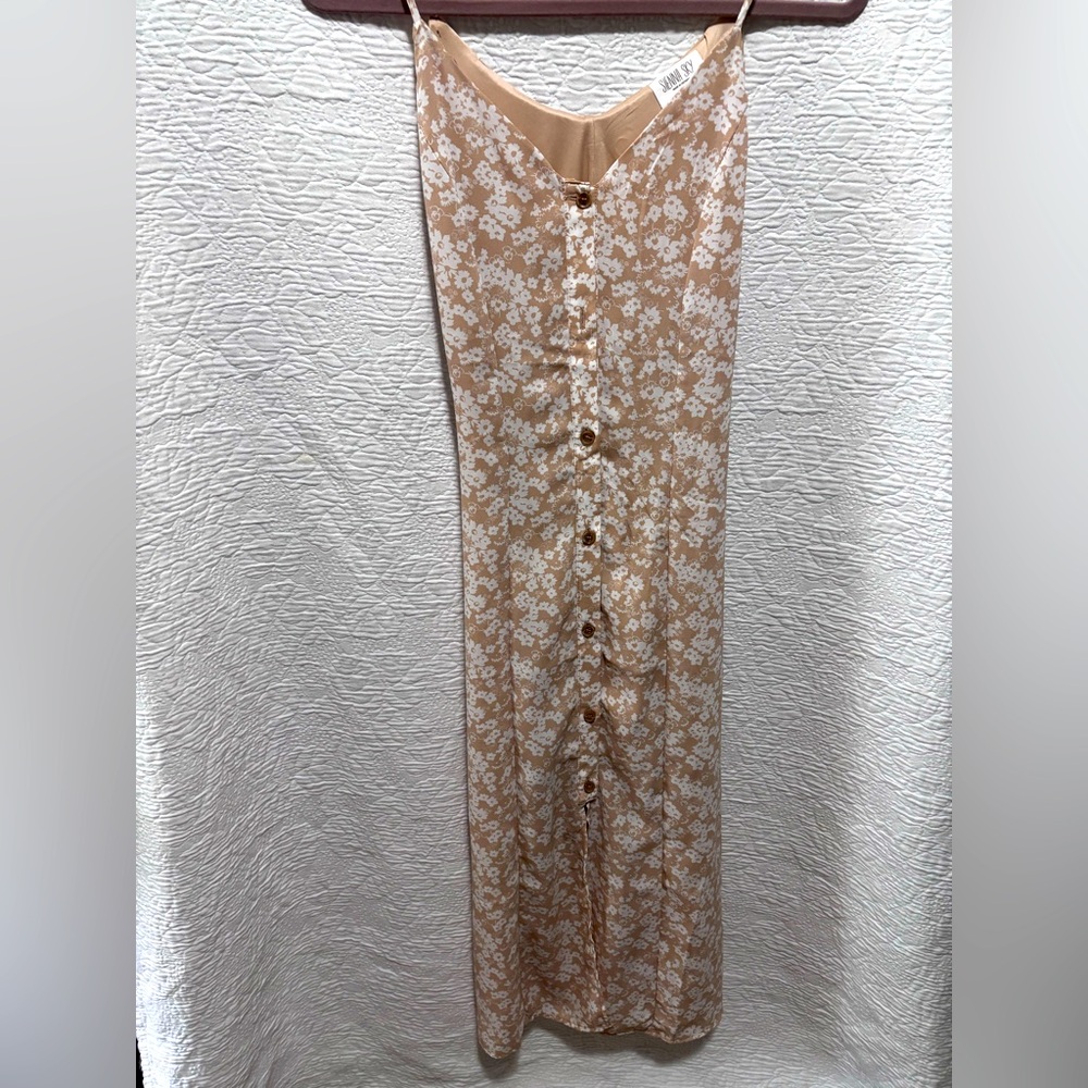 Siena Sky women’s spaghetti strap maxi dress
